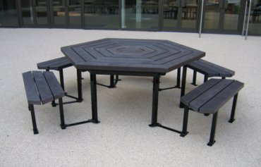 Newark Six Sided (Hexagonal) table